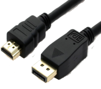 HDMI til displayport