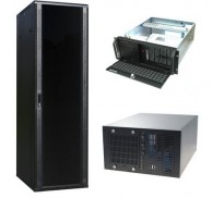 19" Rackskabe / PC-kabinetter / Strømskinner / Hylder / Tilbehør 
