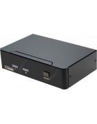 Video Extender m/USB / KVM Extender / KVM omskifter