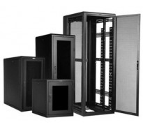 19" Rack cabinet, quiet, wall mounting, outdoor